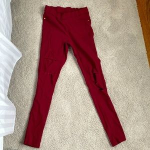 Womens leggings ripped style  size small jvini